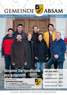 Gemeindezeitung Absam Feber 2023